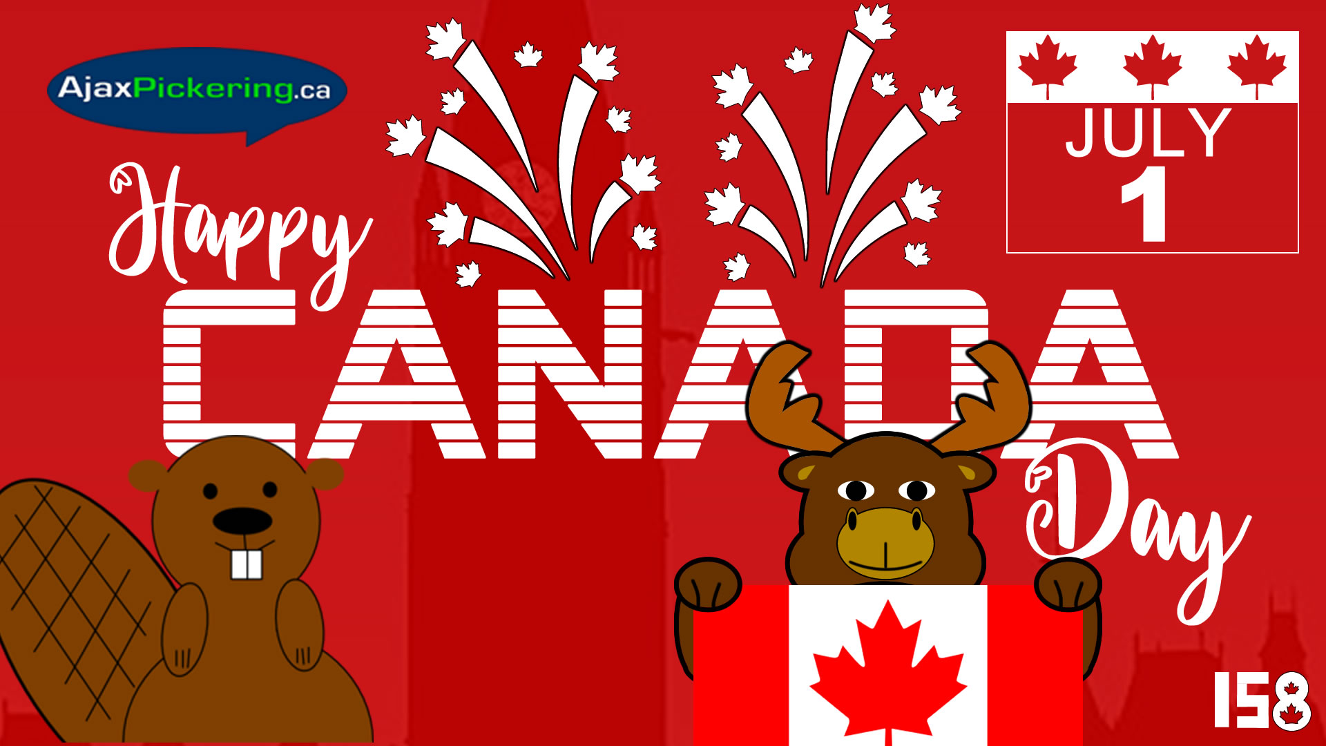 Happy 158th Canada Day! Always True North Strong and Free! Happy 158th Canada Day! Always True North Strong and Free!
