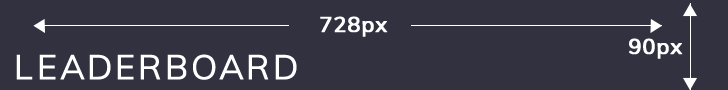 728 x 90 - Leaderboard (in pixels) | Advertise on AjaxPickering.ca